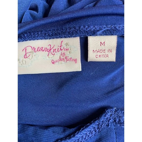 Quacker Factory Fabulous Facets 3/4 Sleeve Trapeze Hem Knit Top MEDIUM (909) - Picture 4 of 5